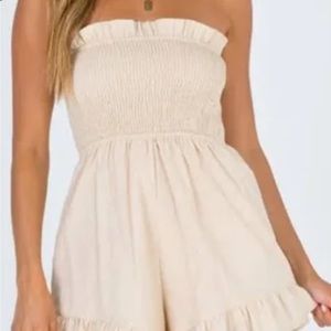 Princess Polly Strapless Romper